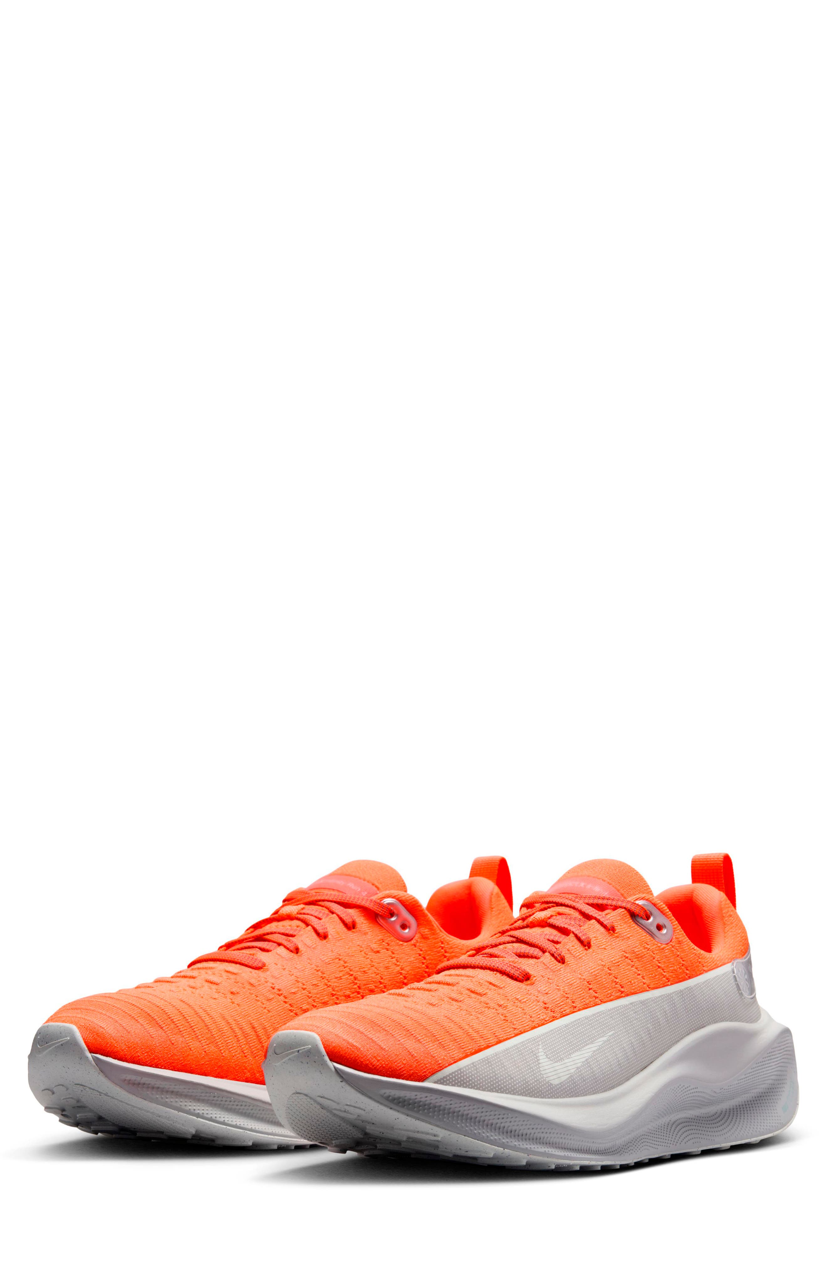 Nike InfinityRN 4 Premium Running Shoe, Main, color, Hyper Crimson/ Metallic Silver