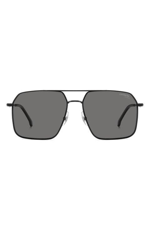 59mm Polarized Aviator Sunglasses