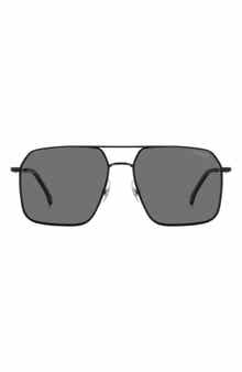 Carrera Eyewear 59mm Polarized Aviator Sunglasses