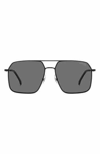 Carrera Eyewear 59mm Polarized Aviator Sunglasses