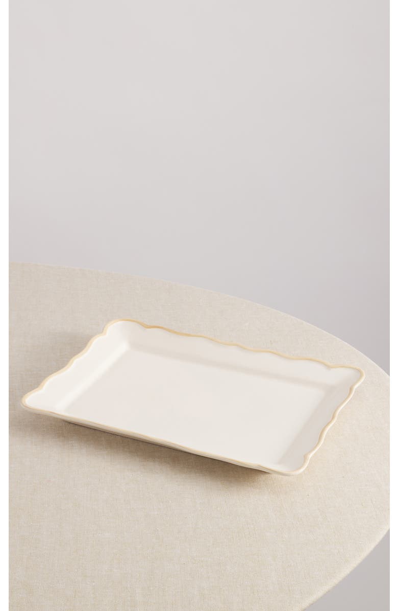 Maison Madison Home Rectangular Platter 15,4'' x 11'', Main, color, Colette