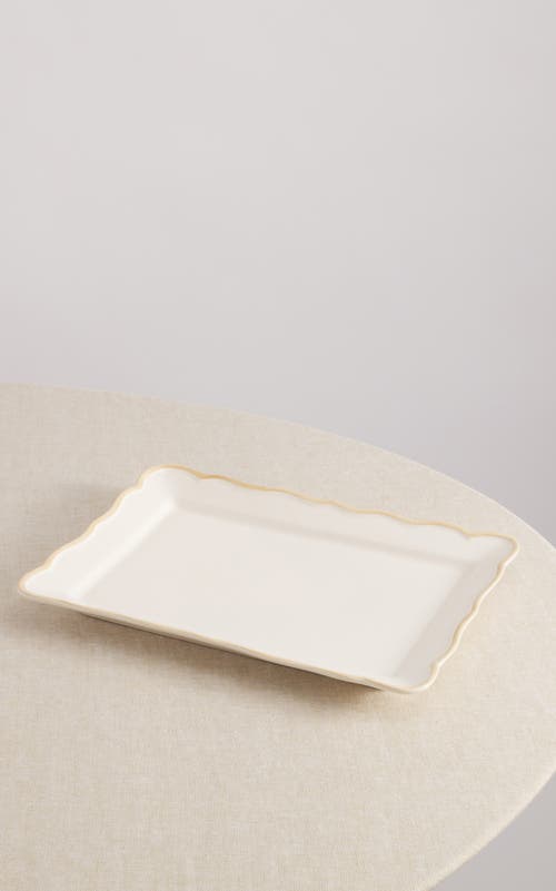 Maison Madison Home Rectangular Platter 15,4'' X 11'' In Colette