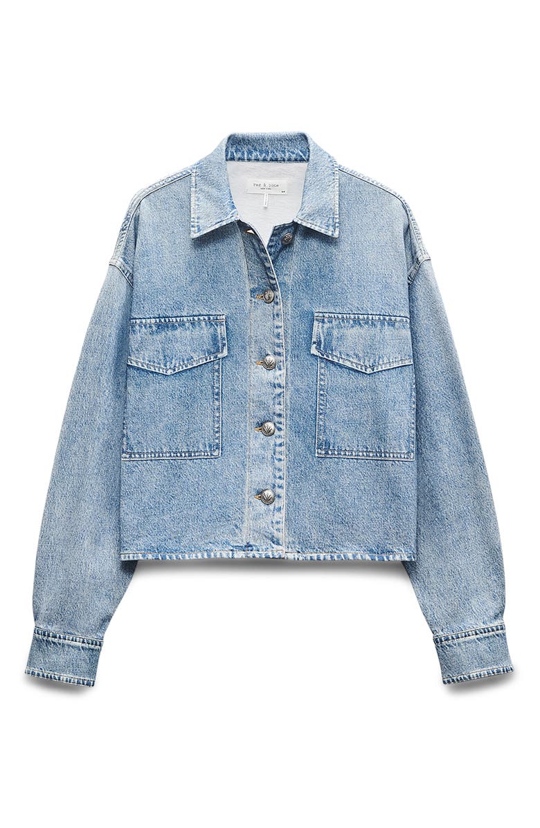 rag & bone Miramar Jaiden Denim Shirt Jacket, Alternate, color, 