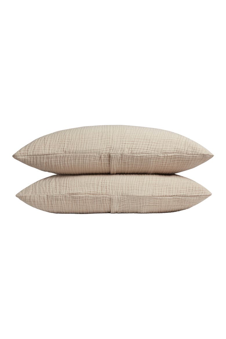 Cloud Cotton Sham Set, Main, color, NATURAL