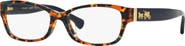 COACH 52mm Rectangle optical glasses