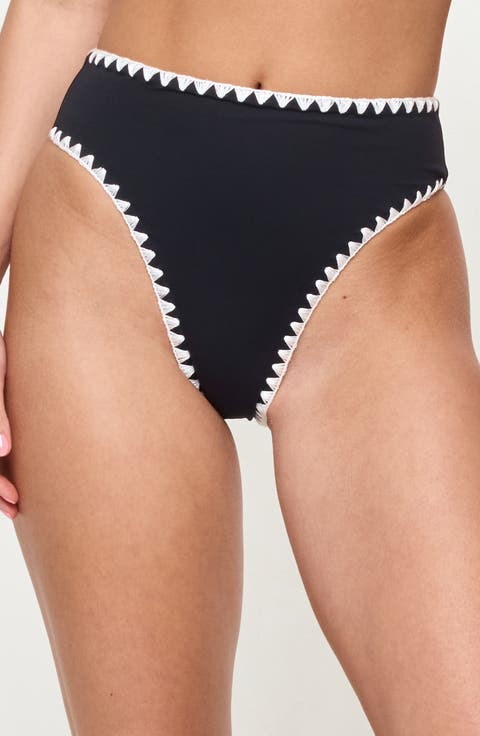 Savannah High Waist Bikini Bottoms