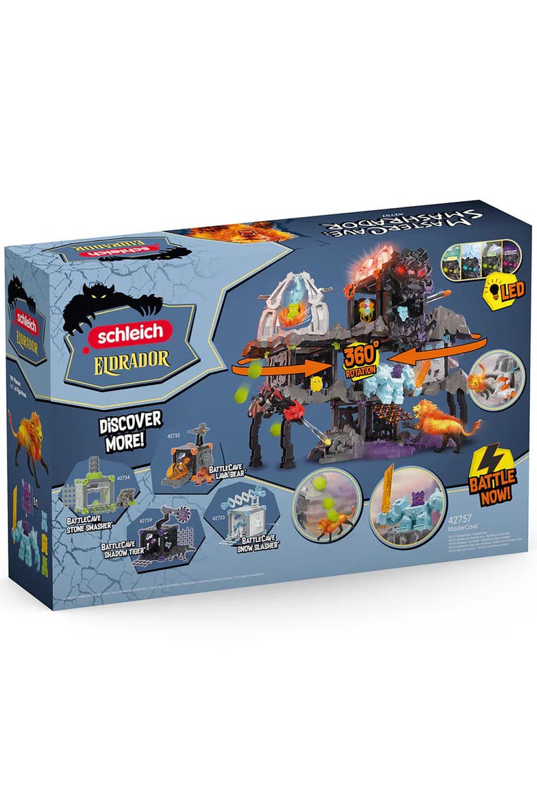 Eldrador Creatures, MasterCave Fortress Smashrador, 119 Piece Playset, Alternate, color, Multicolored