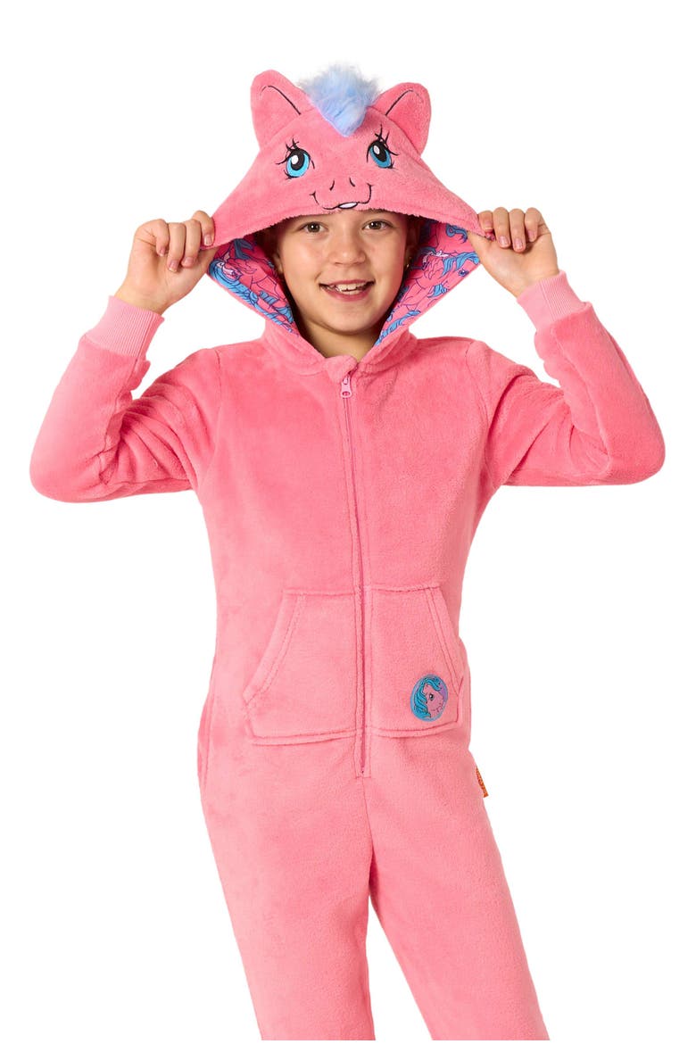 Kids' My Little Pony® - Firefly Hooded Jumpsuit, Alternate, color, Light Pink