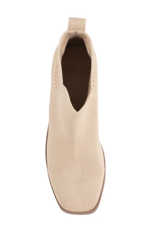 Tahari Roundabout Knit Bootie In Brown