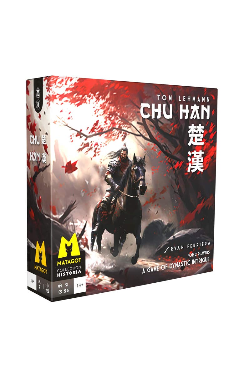 Matagot Chu Han Strategy Card Game, Area Control Deckbuilder, Ages 12+, Main, color, Multicolored