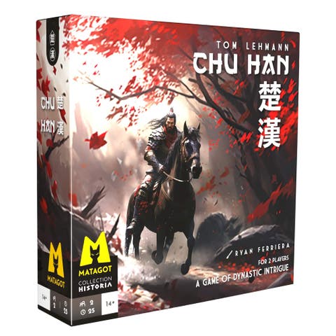 Chu Han Strategy Card Game, Area Control Deckbuilder, Ages 12+