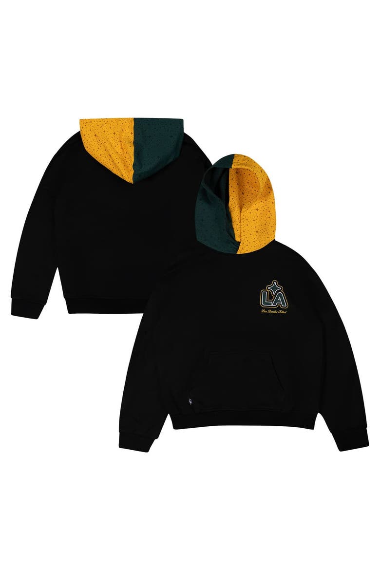 Unisex Live Breathe Futbol Black LA Galaxy Supernova Pullover Hoodie, Main, color, Black