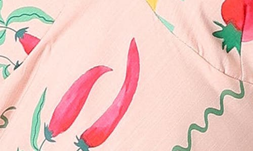 Petal And Pup Petal & Pup Frutti Satin Maxi Slipdress In Orange