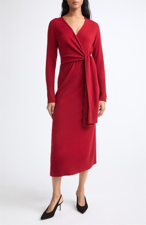 Salomez Merino Wool & Cashmere Knit Dress