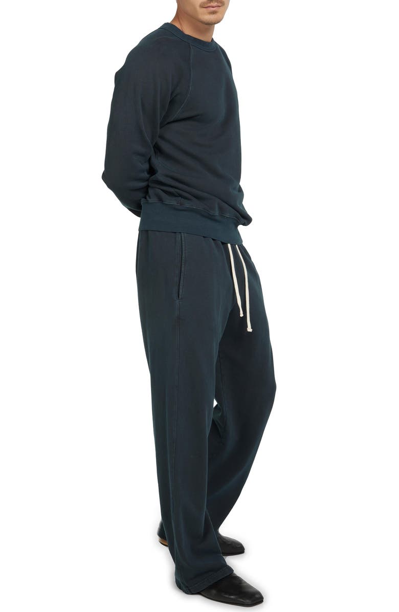 Les Tien French Terry Classic Pant, Alternate, color, Faded Black