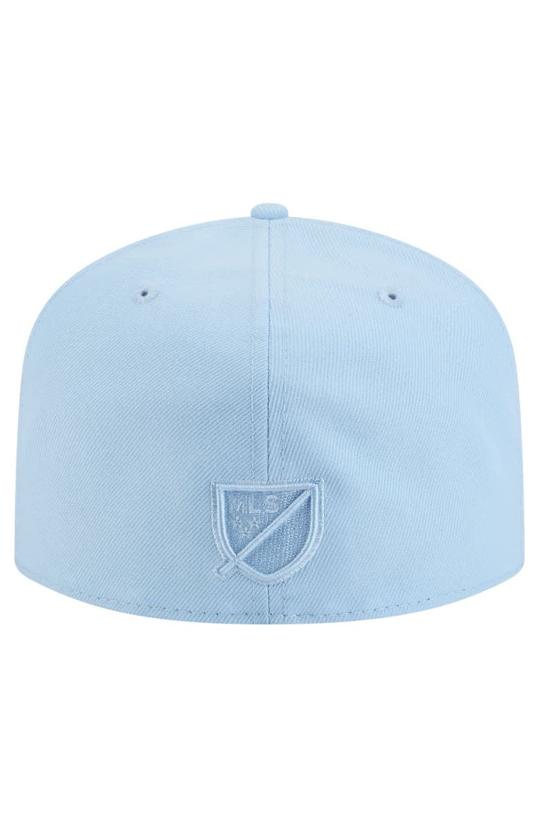 New Era Men's New Era Light Blue Philadelphia Union Color Pack A-Frame 59FIFTY Fitted Hat, Alternate, color, Light Blue