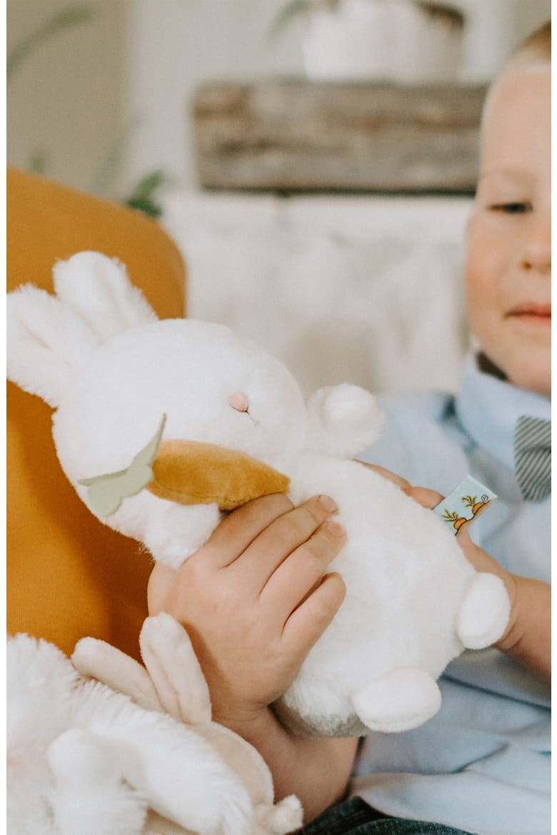 Bud Bunny Board Book & Plush Bunny Gift Set, Alternate, color, WHITE