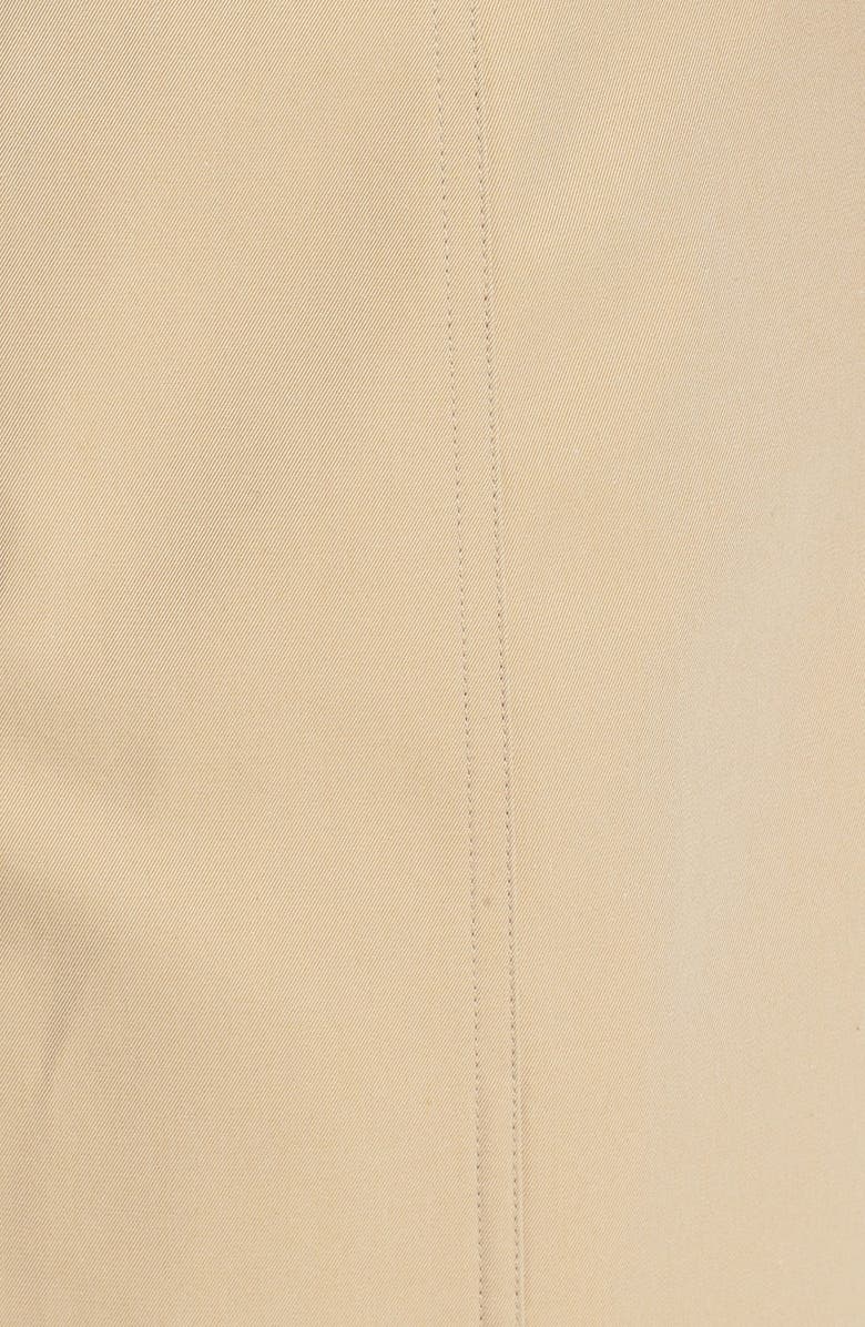 Burberry Sandringham Short Slim Trench Coat, Alternate, color, 