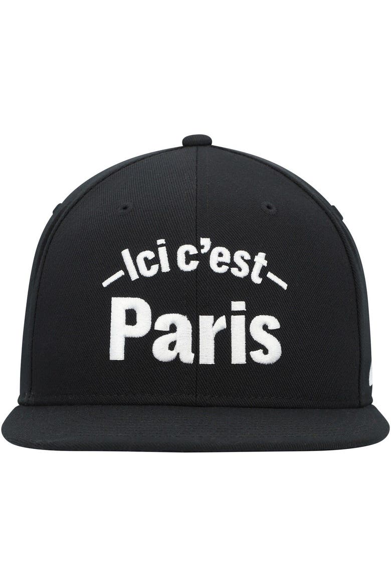 Youth Nike Black Paris Saint-Germain Pro Snapback Hat, Alternate, color, Black