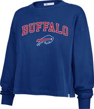 '47 Women's '47 Royal Buffalo Bills Plus Size Sydney Arch Game T-Shirt