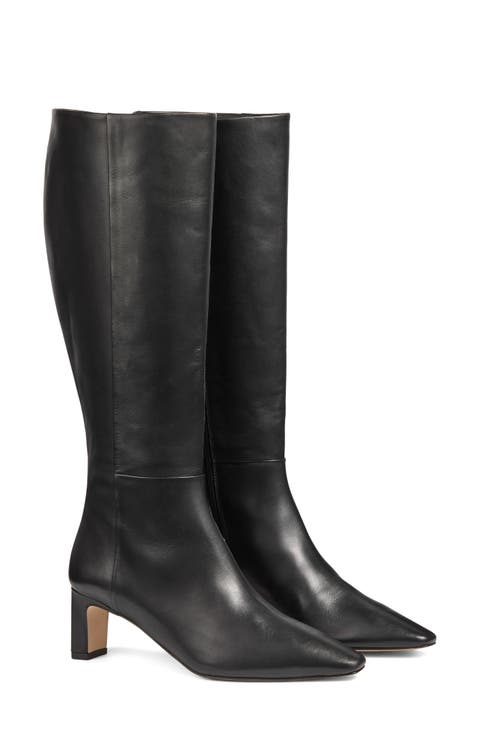Margarite Mid Heel Knee High Boot (Women)