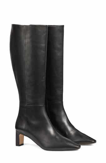 Margarite Mid Heel Knee High Boot