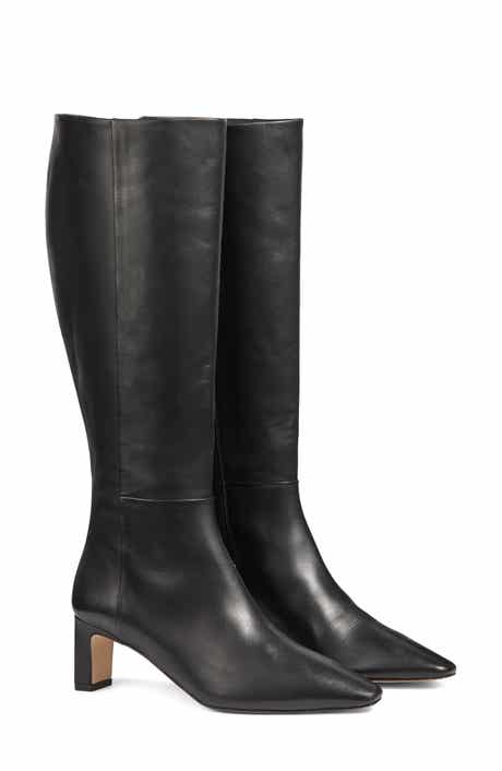 Margarite Mid Heel Knee High Boot