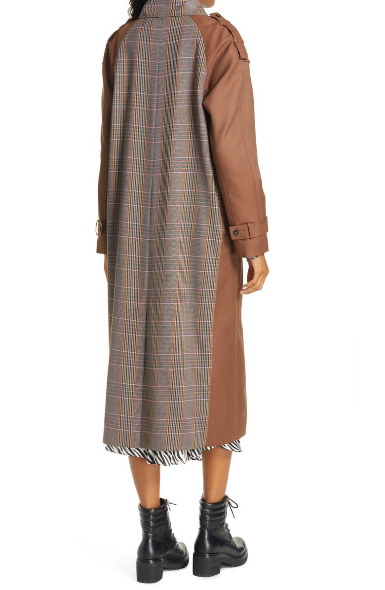 Birgitte Herskind Rina Double Breasted Trench Coat, Alternate, color, 