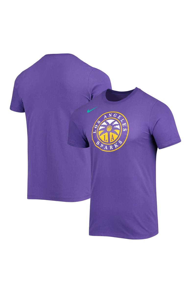 Nike Men's Nike Purple Los Angeles Sparks Logo Performance T-Shirt, Alternate, color, 