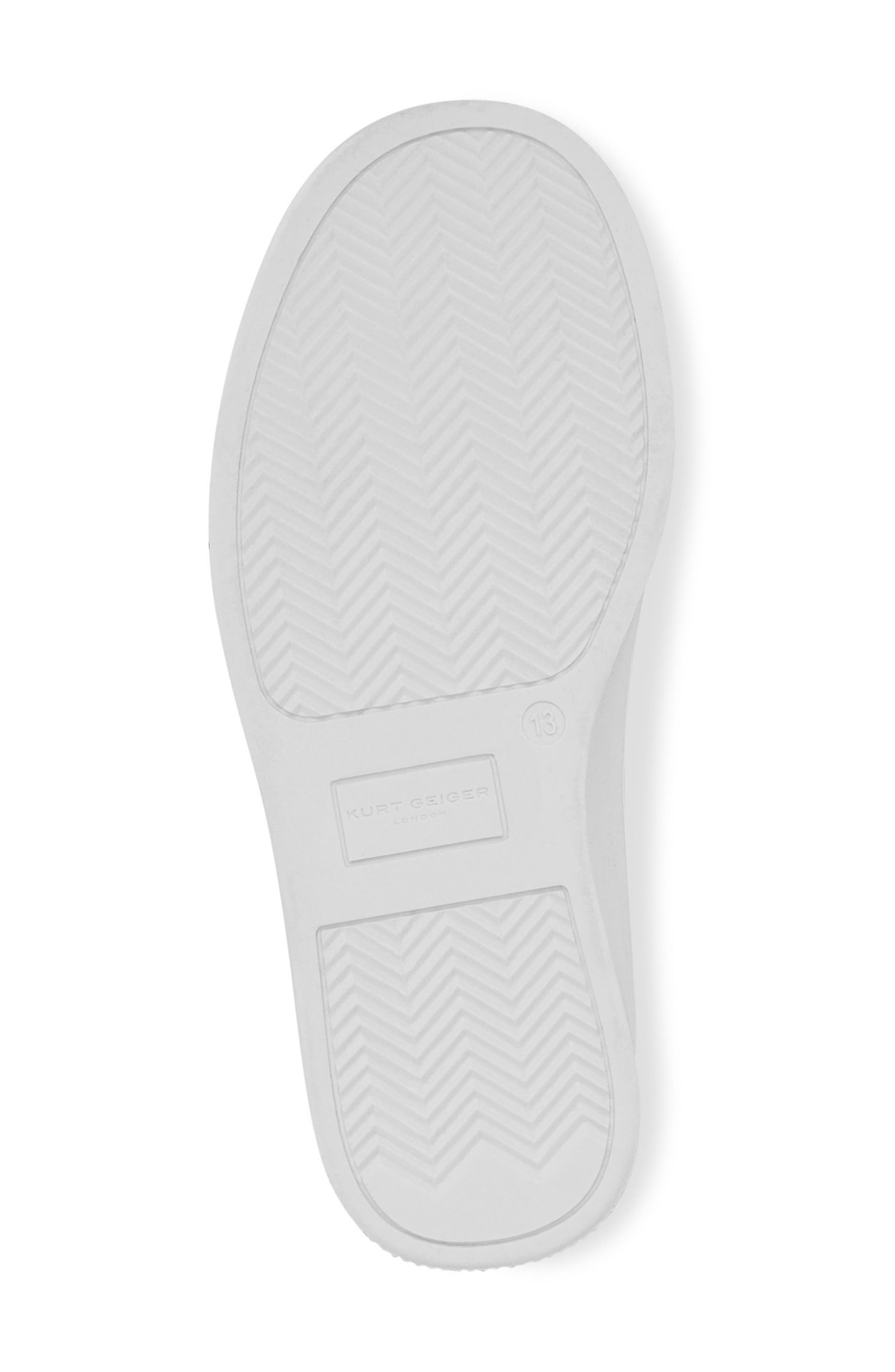 Kurt Geiger London Kids' Mini Laney Eye Platform Sneaker, Alternate, color, Teal