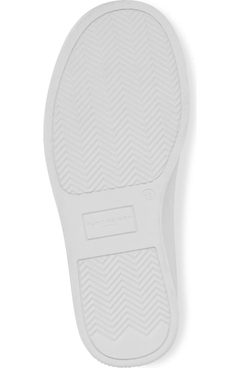 Kurt Geiger London Kids' Mini Laney Eye Platform Sneaker, Alternate, color, Teal