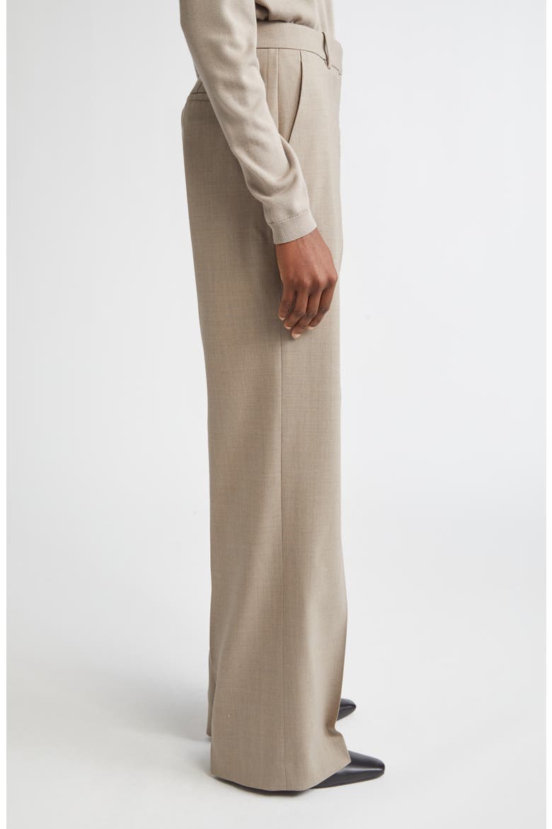 Gates Stretch Wool Straight Leg Pants, Alternate, color, HICKORY MELANGE