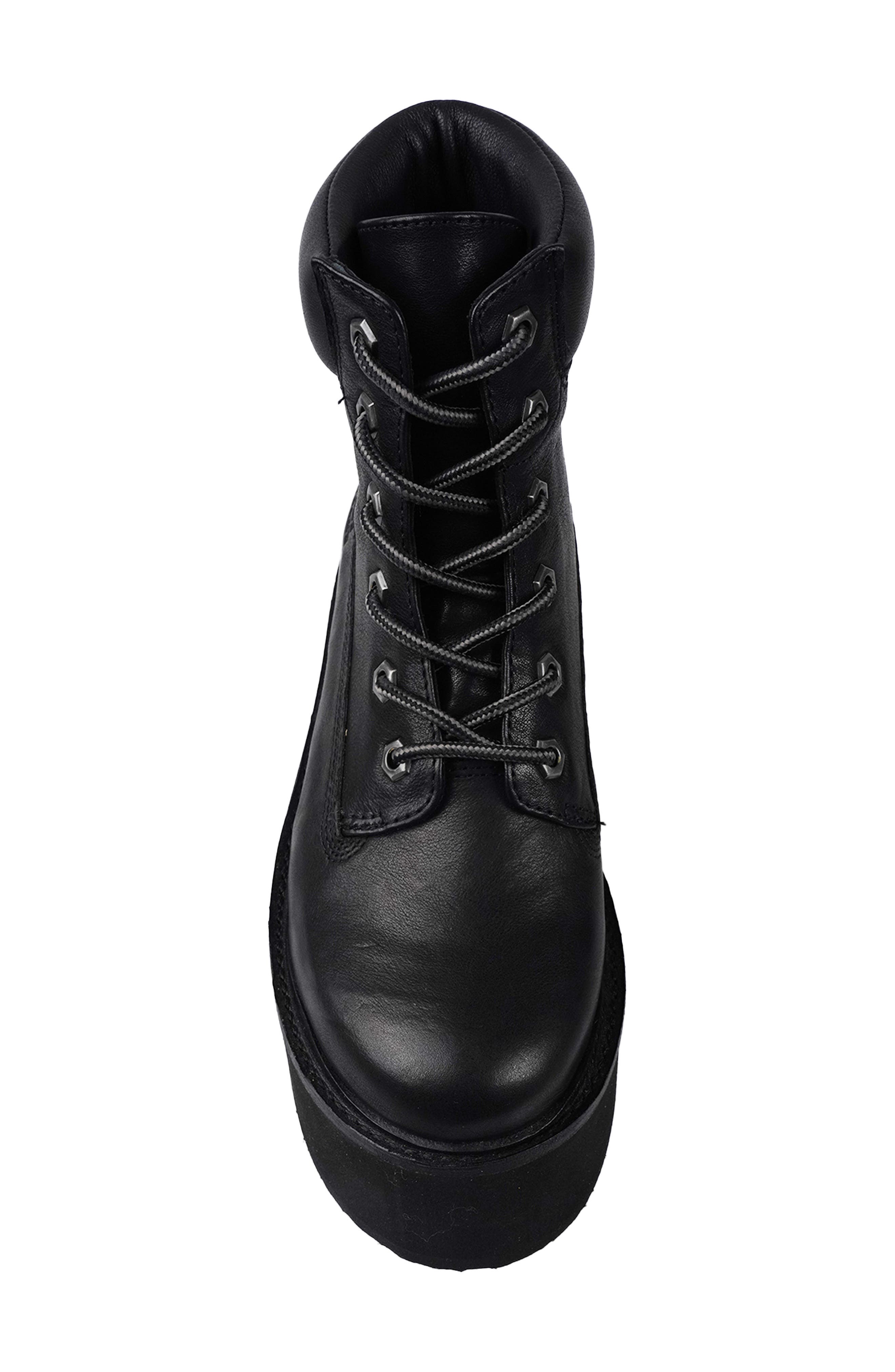 ZIGI Platform Bootie, Alternate, color, Black