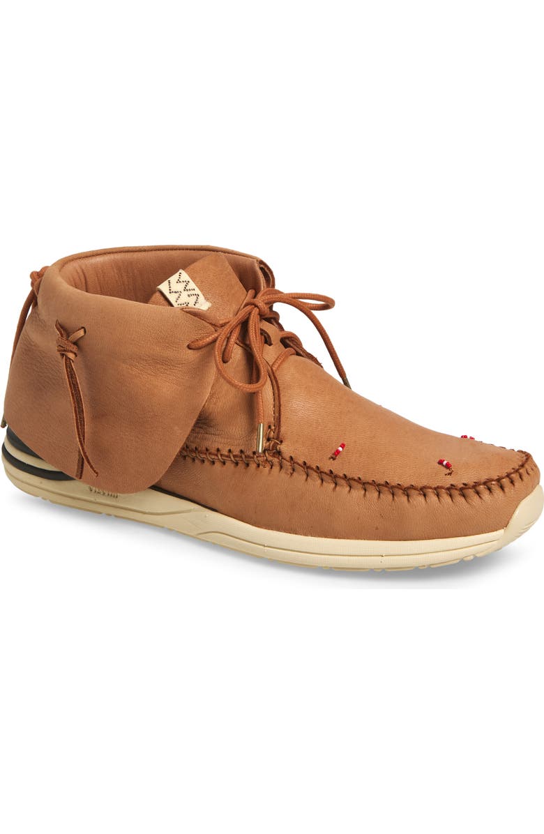 VISVIM Lhamo Folk Chukka Sneaker, Main, color, Lt. Brown