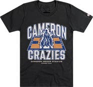 HOMEFIELD Men's Homefield Black Duke Blue Devils Basketball Vintage T-Shirt