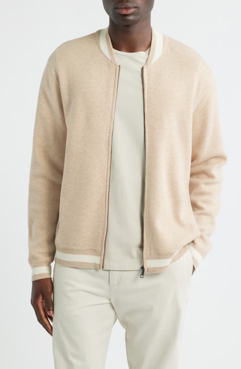 Crestwell Wool Bomber Jacket