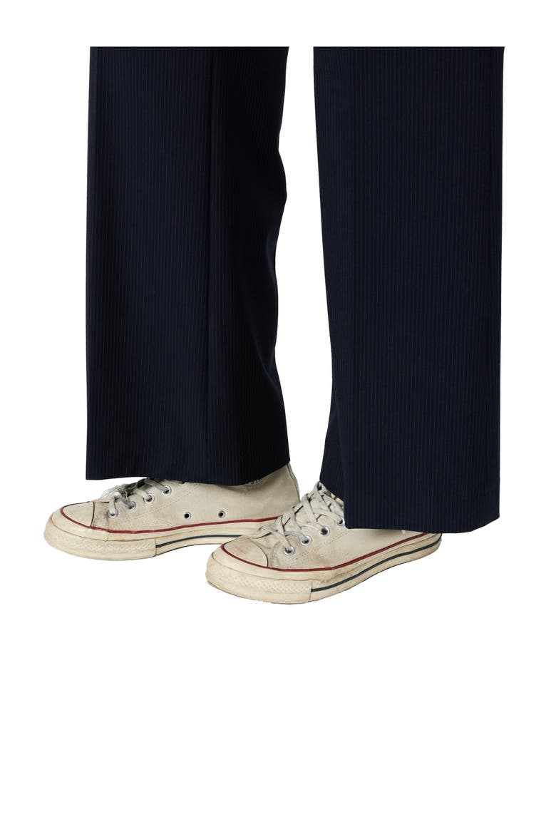 Avia Mid Rise Tailored Trousers, Alternate, color, Navy Blue
