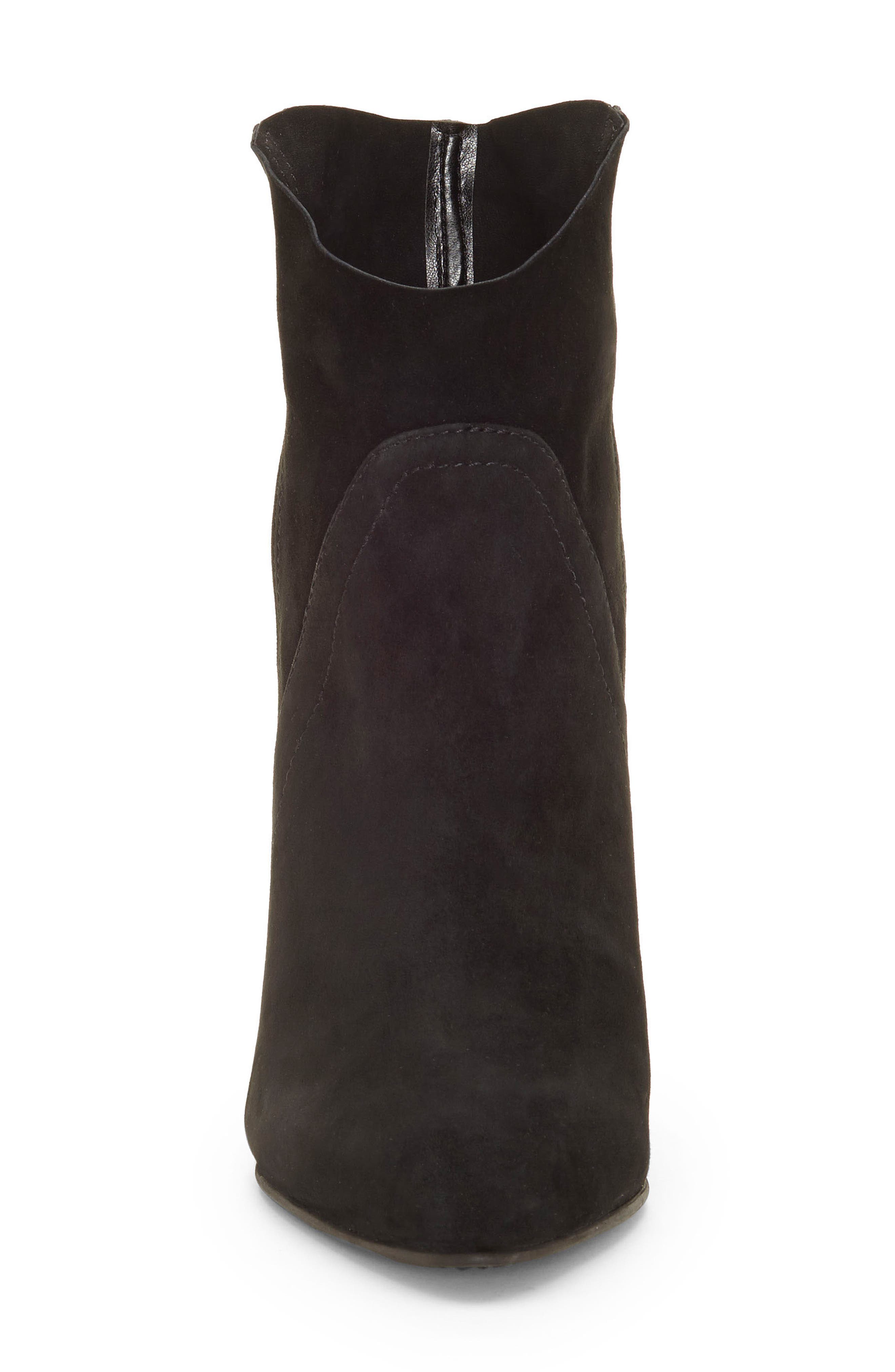 Creestal Western Bootie, Alternate, color, BLACK/ BLACK LEATHER