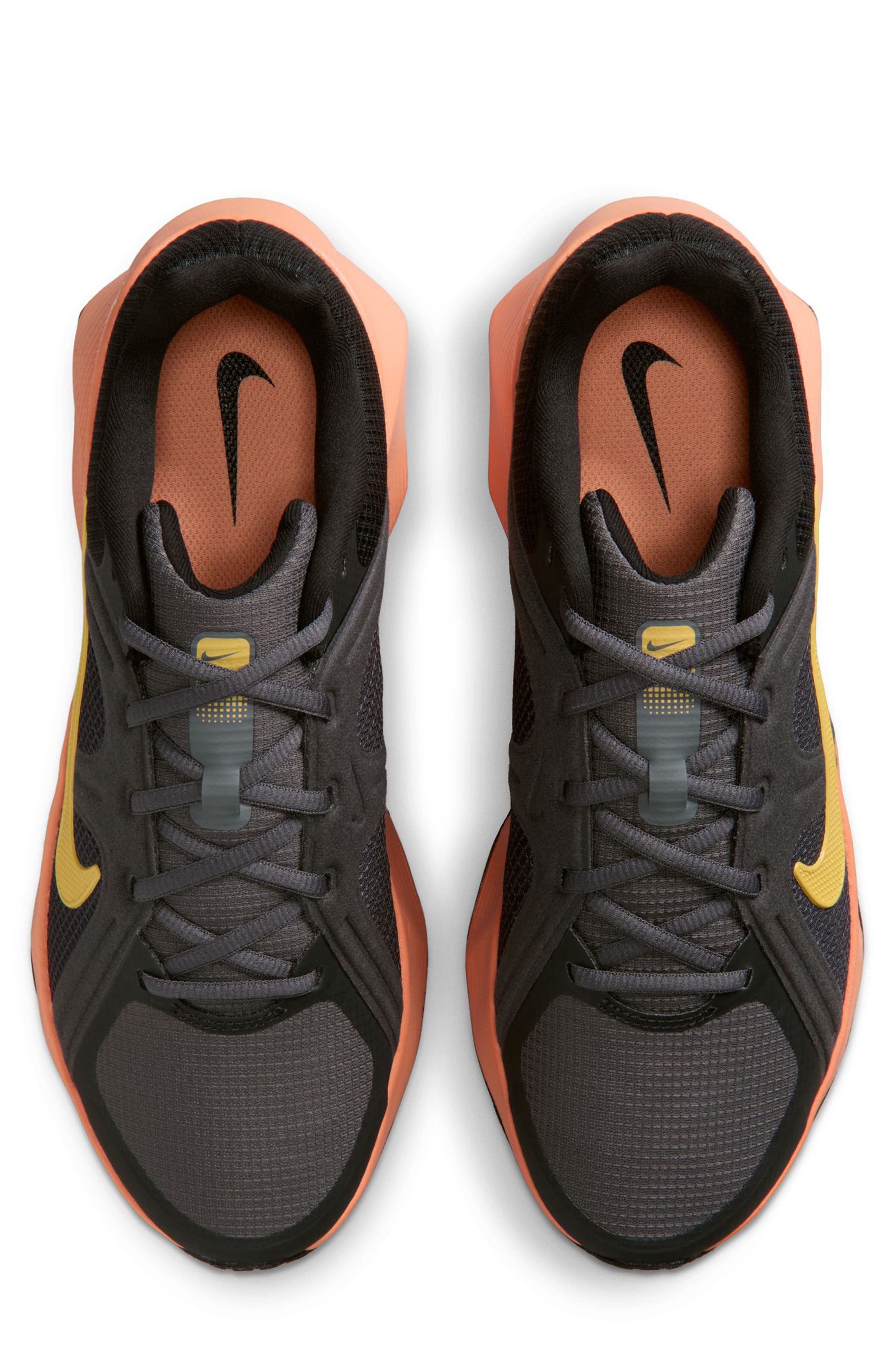Metro Tek Sneaker, Alternate, color, DARK GREY/ TOPAZ GOLD