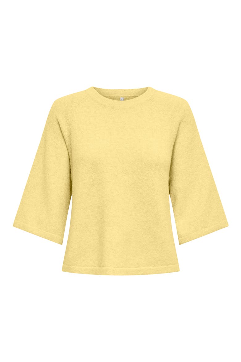 Glory Life Knit Top, Main, color, LEMON MERING DETAILMELANGE