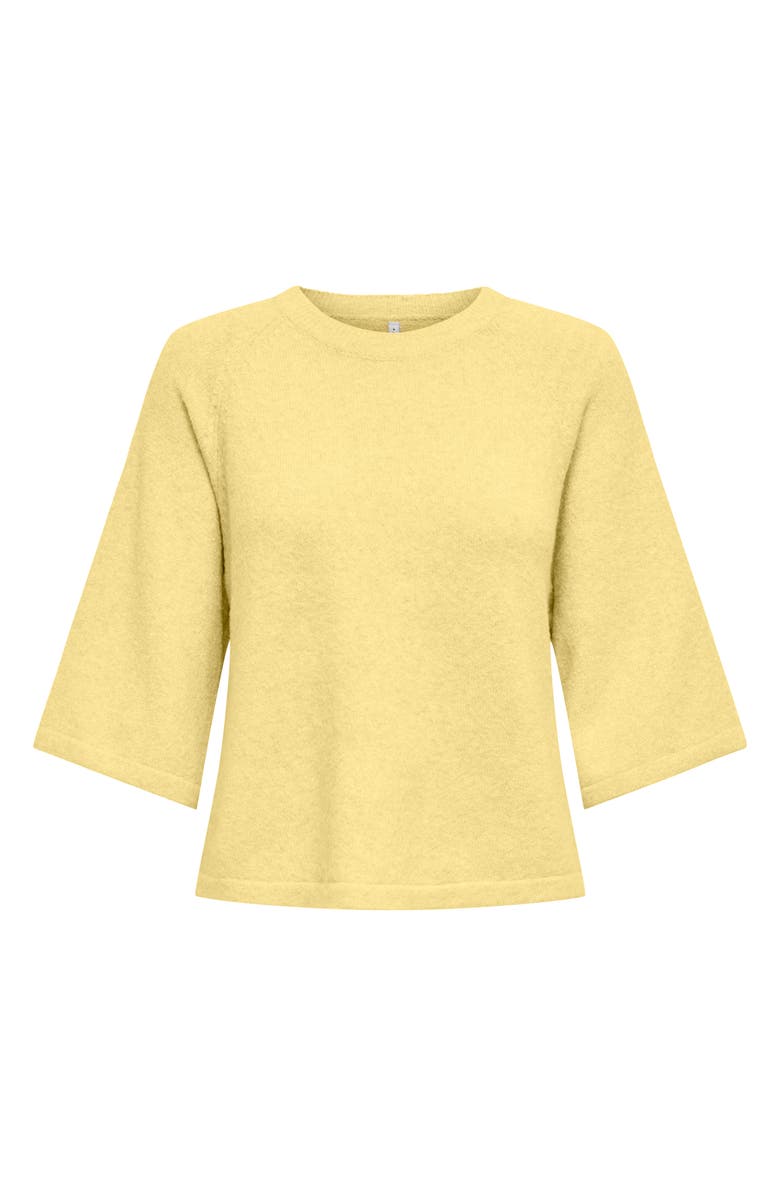 Only Glory Life Knit Top, Main, color, Lemon Mering Detailmelange
