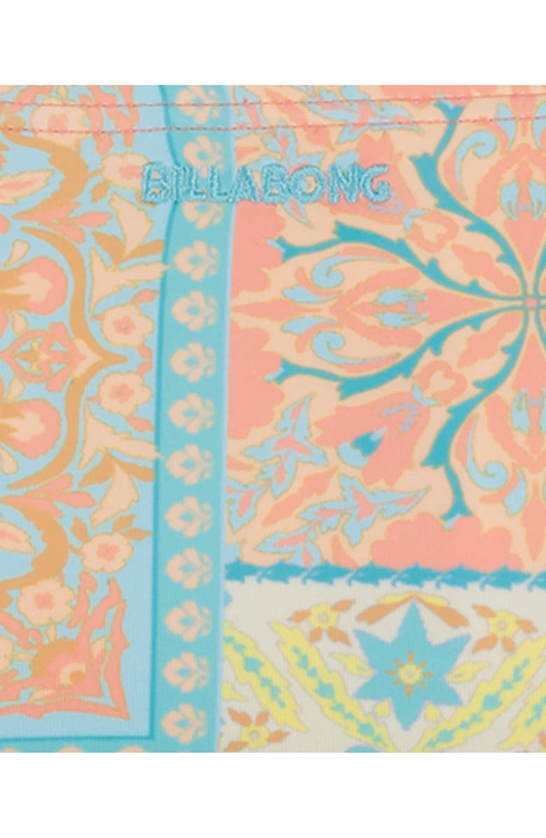 Billabong Kids' Girls Take It Back Ruffle Two-Piece Swimsuit, Alternate, color, Desert Flower