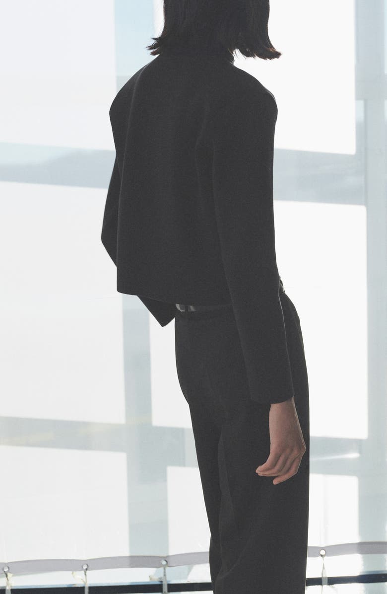 MANGO Mandarin Collar Jacket, Alternate, color,