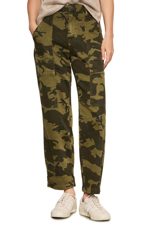 Boyfriend High Waist Ankle Utility Pants