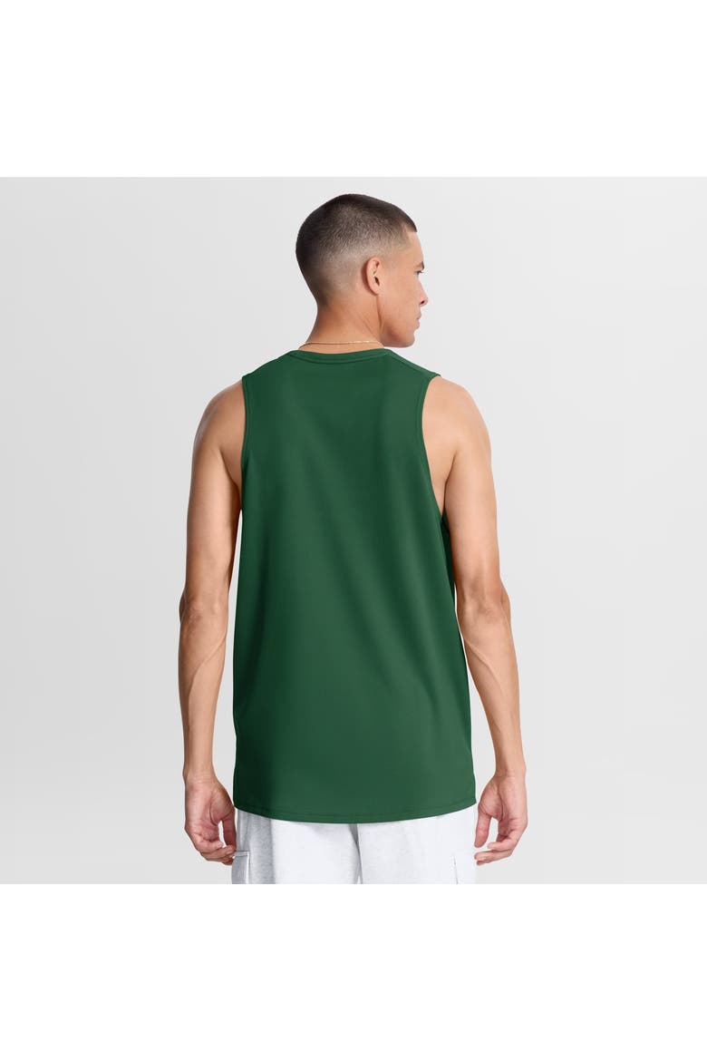 Men's Nike Green New York Jets Kickoff Miler Dri-FIT Tank​ Top, Alternate, color, Green