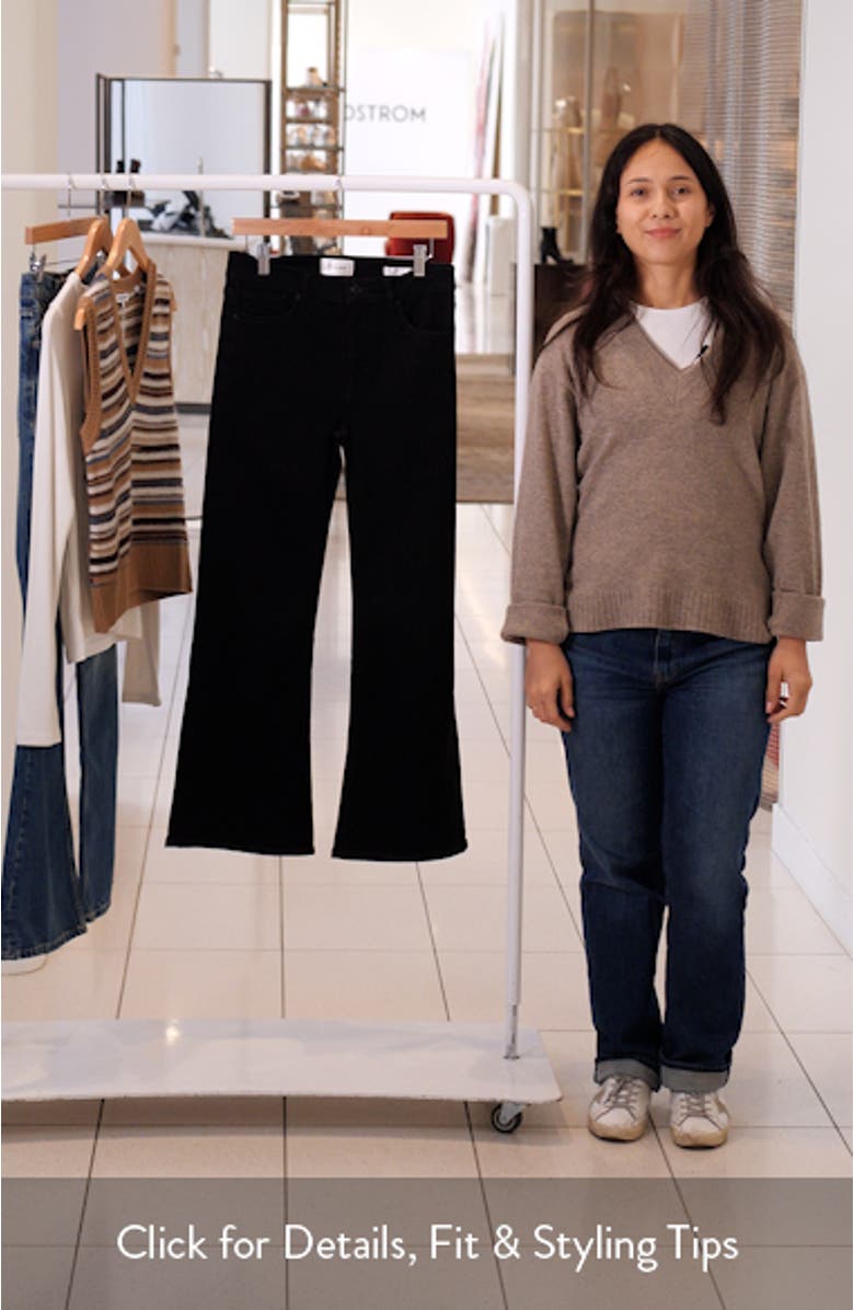 Pixie Icon High Waist Flare Jeans, sales video thumbnail