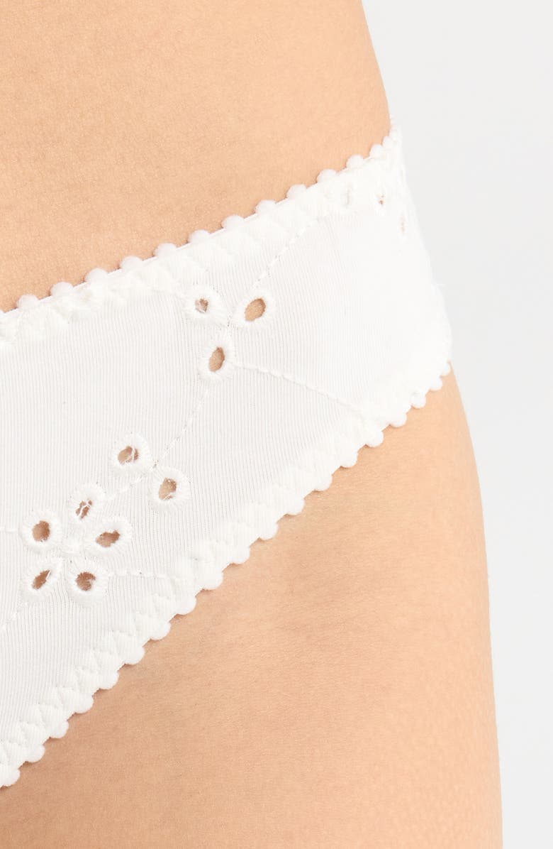 Free People Homegrown Thong, Alternate, color, Ivory