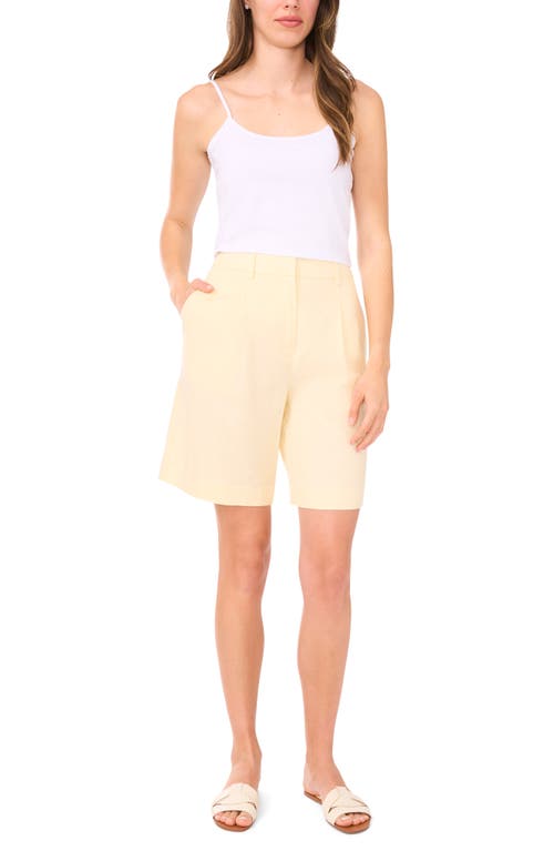 HALOGENR HALOGEN(R) TAILORED SHORTS LINEN BLEND BERMUDA SHORTS