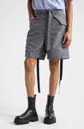Sacai Nylon Twill Cargo Shorts