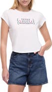 Wildfox Lina Extra Spicy Embroidered T-Shirt